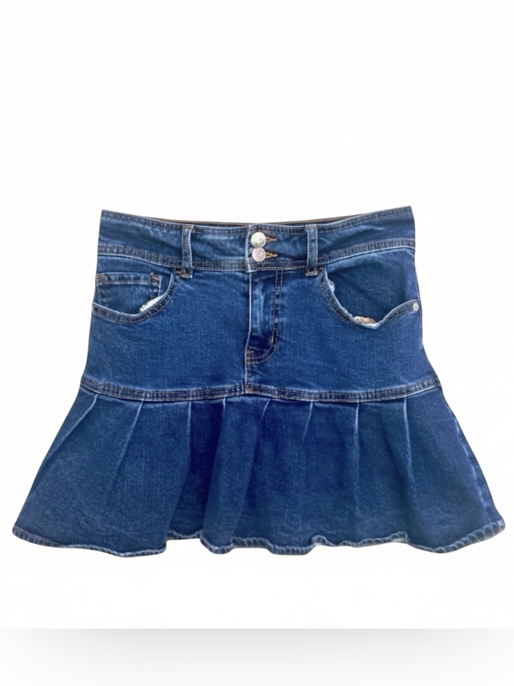 Wild Fable Women’s Denim Jean Mini-Skirt. Size 6